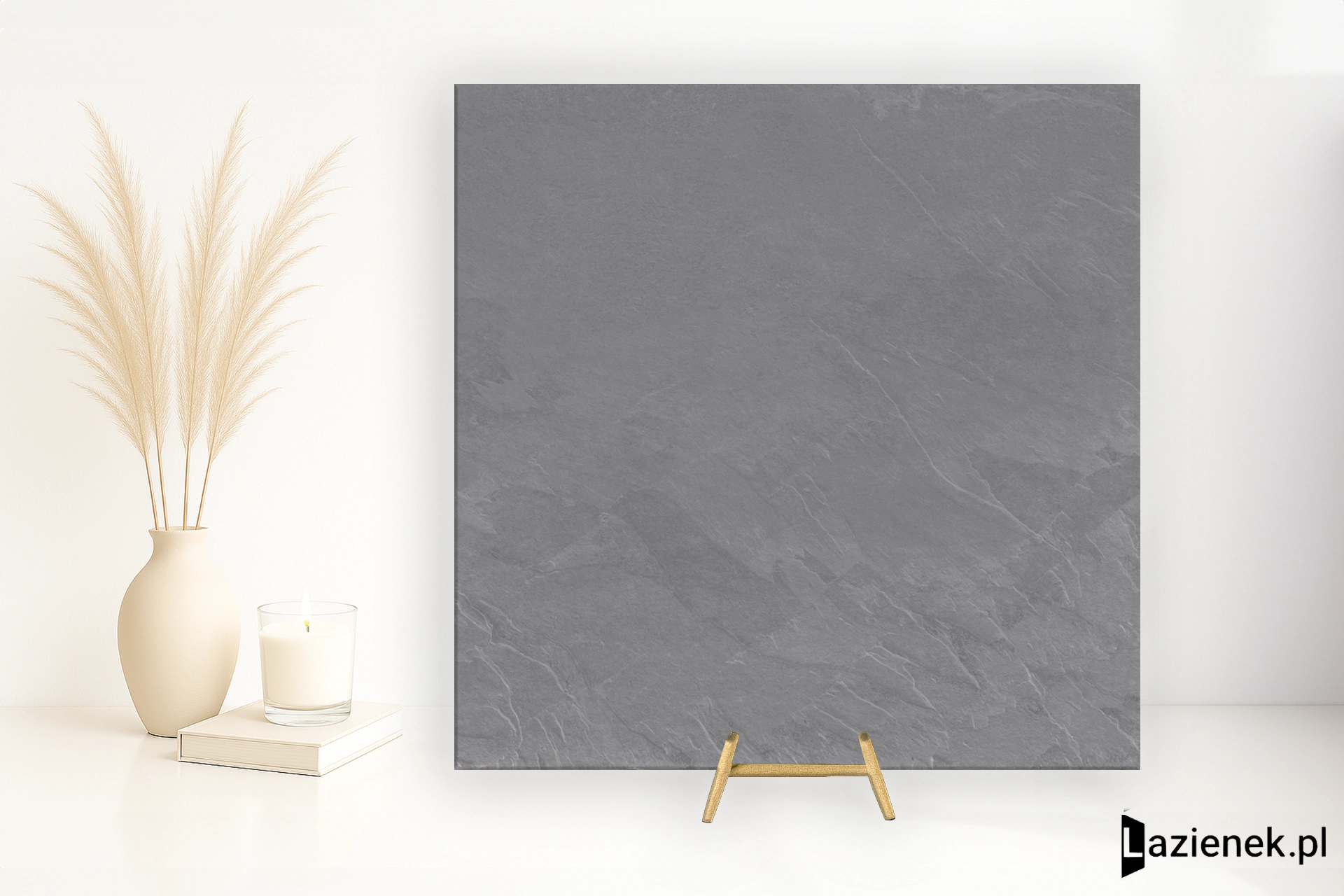 La Fabbrica Ava Ardesia Grigio matowa 80x80 cm gr. 9 mm - płytka rektyfikowana / (L)137016